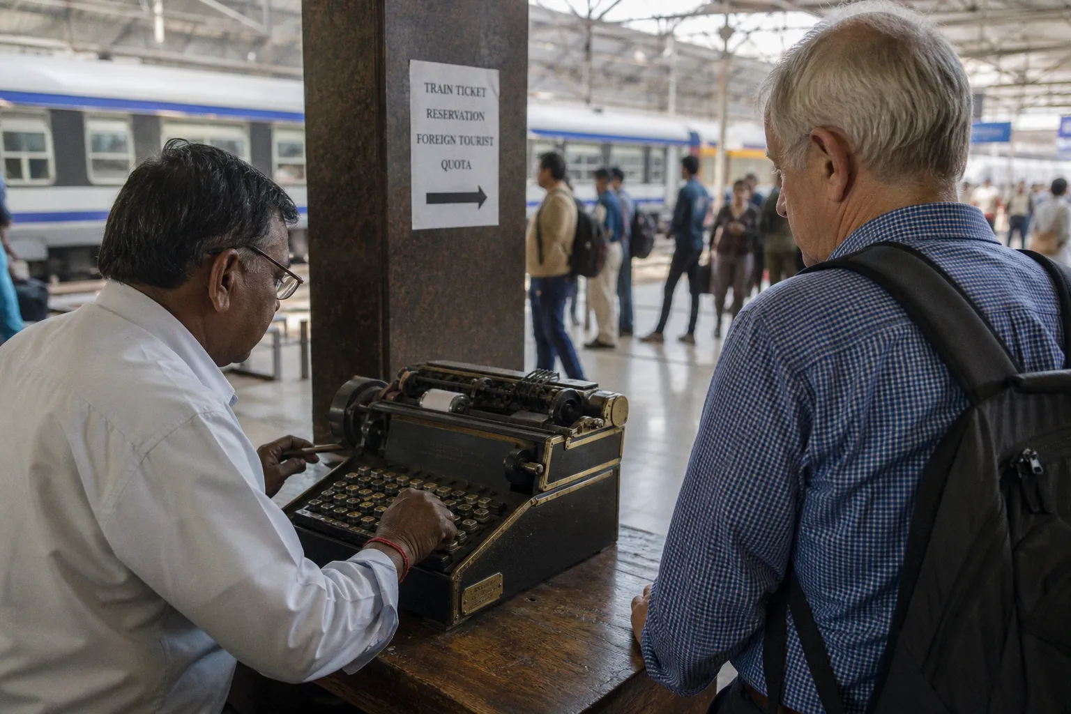 Indian railways booking online for foreign tourists
